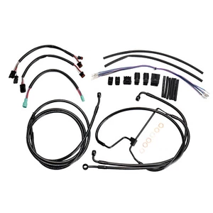 Kit de cable extendido barra Harley Road Glide 14" para Touring 2015-2016 sin ABS - Imagen 1 de 8