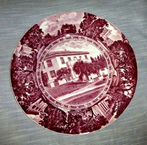 PLACA DE PORCELANA DE MADERA DE CUÑA DE COLECCIÓN CENTENARIA EDICIÓN UC BERKELEY CAL GIANNINI HALL 30 - Imagen 1 de 5