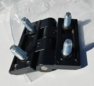 DC Solar SCT20 Solar Trailer Cabinet Hinges Set of 2 Black Color - Picture 1 of 4