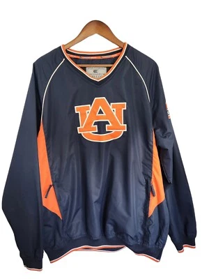 Colosseum Athletics Auburn Tigers Men Size Large Pullover Jacket Windbreaker - Image 1 of 4