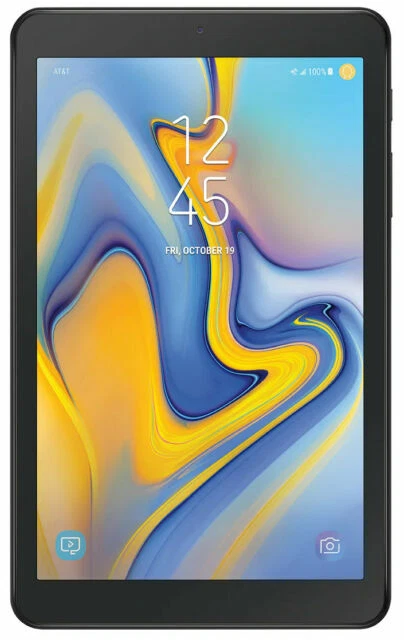 Samsung Galaxy Tab A SM-T387 32GB, Wi-Fi + Cellular (AT&T), 8in - Black - Image 1 of 1