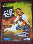 2004 FINISH LINE Baseball Apparel Print Ad ~ SNOOP DOGG Oakland A's Jersey