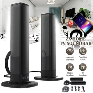 Powerful TV Sound Bar Home Theater Subwoofer Soundbar with Bluetooth Wireless - Bild 1 von 37