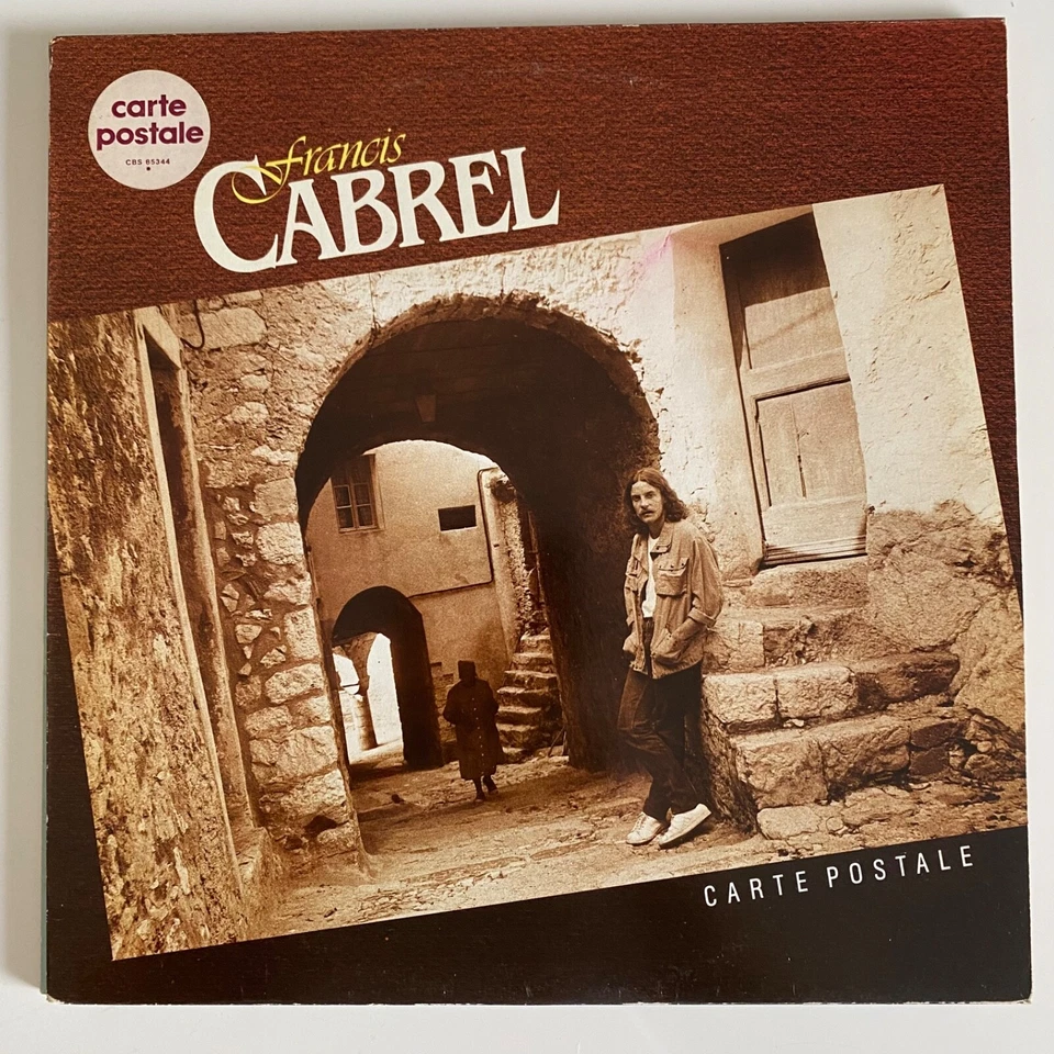 Francis Cabrel ‎– Carte Postale - 33T LP 12'' - Pop Chanson - Photo 1/1