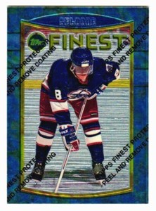 1994-95 Teemu Selanne Topps Finest #76 - Winnipeg Jets