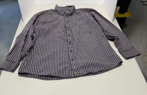 Panhandle Slim Searsucker kariertes Button-Down Herren Hemd Gr. M - Bild 1 von 4