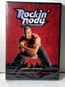 New sealed Rockin Body Includes 3 Workouts ABs Booty (DVD 2008) NEW - Picture 1 of 2