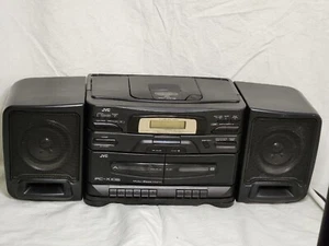 JVC CD Sistema Portátil Reproductor PC-X105 FM AM CD Boombox - Leer Descripción. Reparación - Imagen 1 de 9