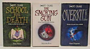 Point Crime Fiction x 3 Small Paperbacks Overkill, Smoking Gun, School For Death - Bild 1 von 17