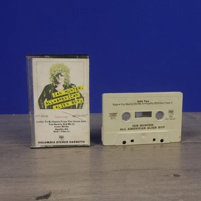 Ian Hunter All American Alien Boy 1976 Cassette Tape - Image 1 of 2