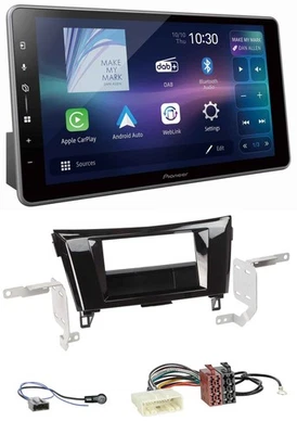 Pioneer Bluetooth USB DAB MP3 Autoradio für Nissan Qashqai X-Trail ab 2014 - Bild 1 von 4