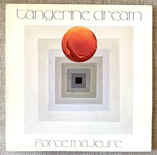 Tangerine Dream 'FORCE MAJEURE' LP  (1979)  NM/EX     UK pressing - Image 1 of 4