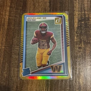 2025 Donruss Jaylin Lane Rated Rookie /25 Die Cut Gold Press Proof #335 - Bild 1 von 2