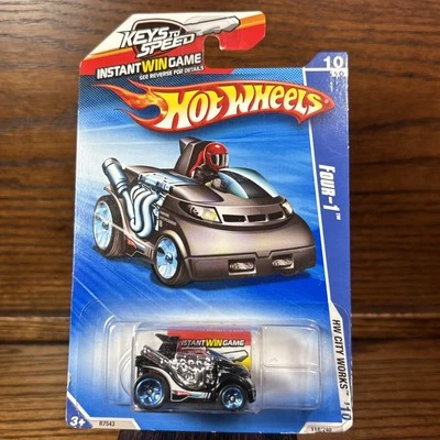 2009 Hot Wheels Keys To Speed Four-1 HW City Works '10 /10 W27 - Image 1 of 4