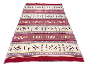 Alfombra oriental anudada a mano Kelim 295x190 cm rug carpet - Imagen 1 de 23