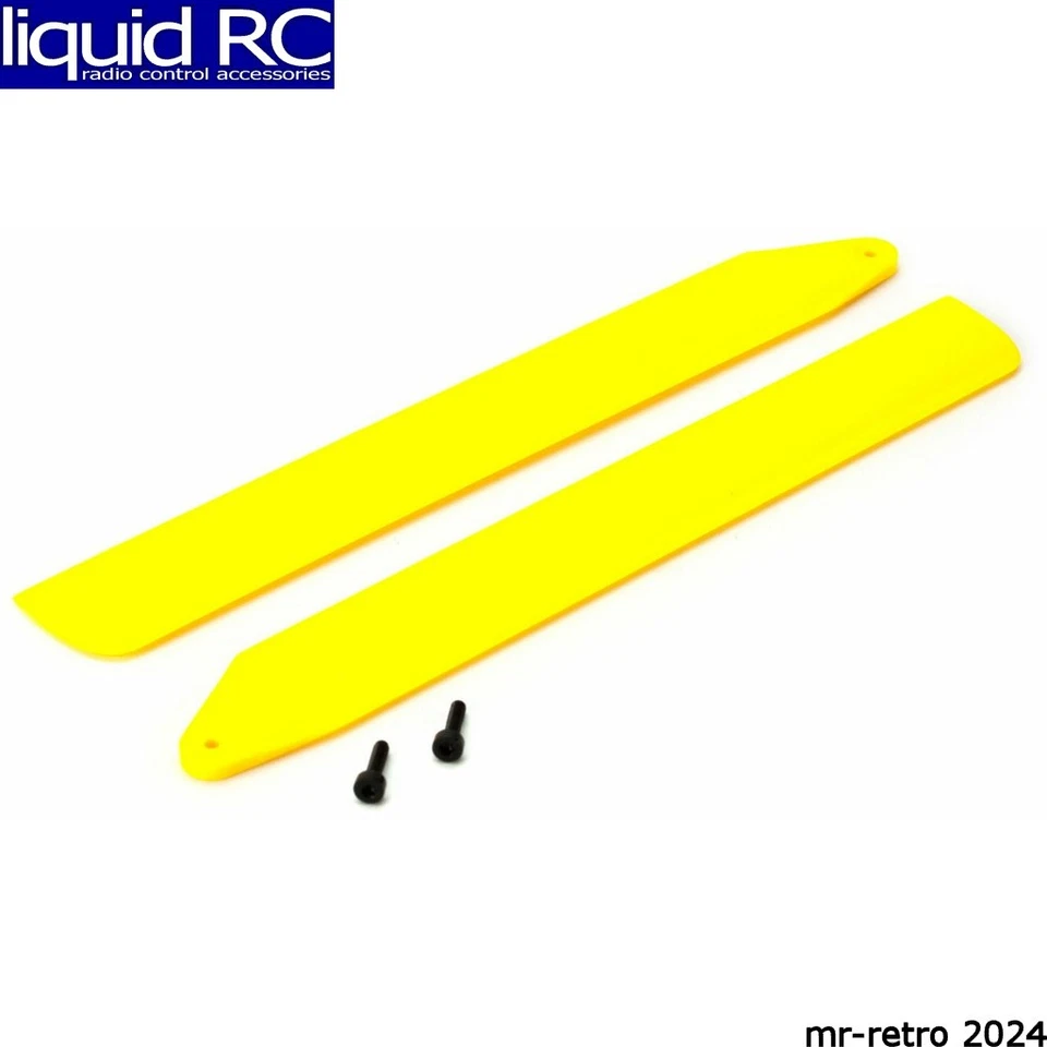 Blade Helis 3716YE Hi-Performance Main Rotor Blade Set Yellow: 130 X - Image 1 of 1