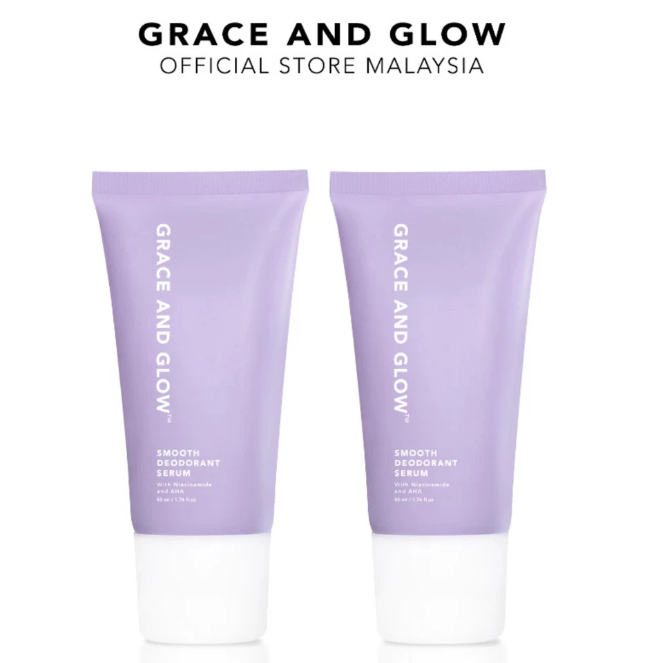 Suero desodorante suave Grace & Glow niacinamida AHA ilumina las axilas 50 ml Foto 1 de 4