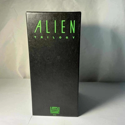 Alien Trilogy Box Set (VHS, 1993) Alien Aliens Alien 3 Horror Film Sci Fi - Image 1 of 4