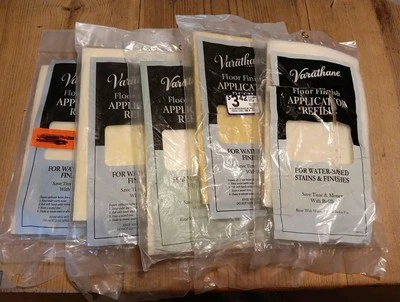 5 Varathane Rust-Oleum 10" Waterborne Finish Applicator Refill DAMAGED Packages - Image 1 of 4