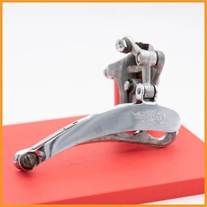 1052/1 CAMPAGNOLO NUOVO RECORD 70s FRONT DERAILLEUR ROAD BIKE VINTAGE CLAMP ON - Picture 1 of 4