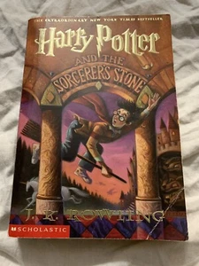 Harry Potter and the Sorcerer's Stone Book Scholastic 99 1st Print Edition First - Picture 1 of 12