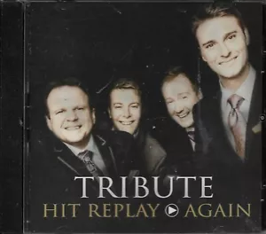 TRIBUTE QUARTET......."HIT REPLAY AGAIN".......NEW SEALED HTF GOSPEL CD - Picture 1 of 2