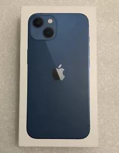 Apple iPhone 13 Blue 256GB EMPTY BOX ONLY - Picture 1 of 3