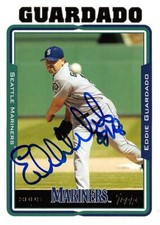 Eddie Guardado autographed Baseball Card (Seattle Mariners) 2005 Topps #198