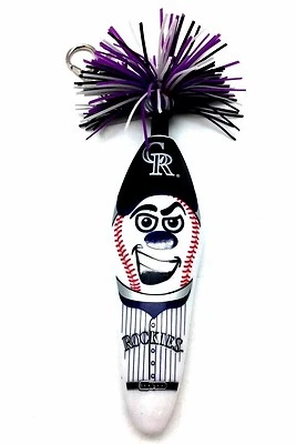 Colorado Rockies Pens Kooky Klicker Belt Clip MLB Baseball Ball Point Chain Ko 3 - Image 1 of 2