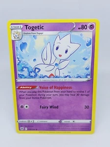 POKEMON CARD TCG TOGETIC 056/189 NM/M ASTRAL RADIANCE SWORD & SHIELD - Picture 1 of 2