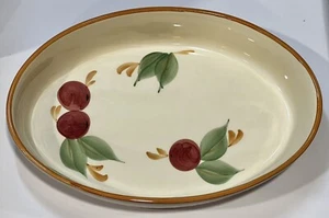 Franciscan Apples Oval Baking Casserole Dish Portugal Excel. Used Condition 12”L - Picture 1 of 3