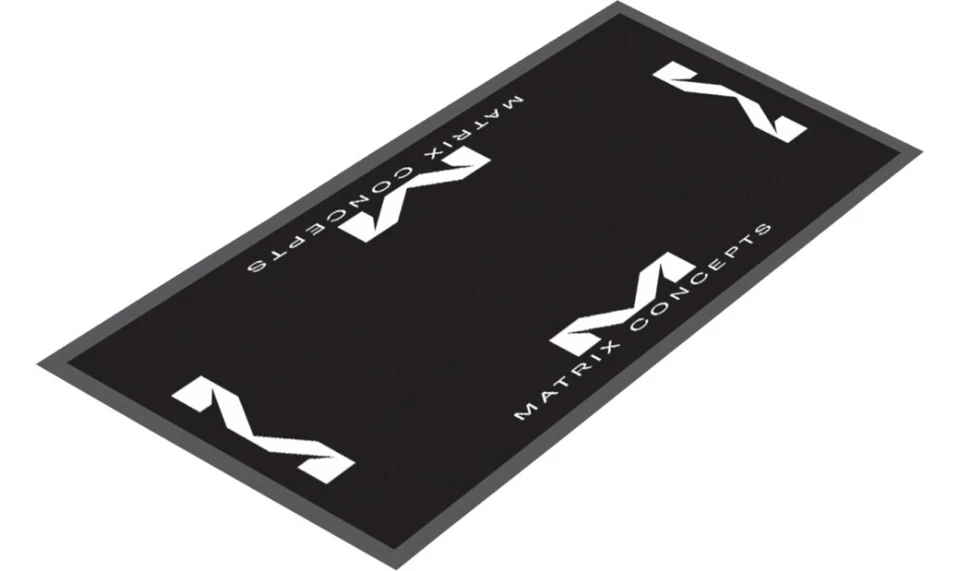 Alfombrillas de trabajo alfombradas Matrix Concepts 2 pies x 4 pies negras M20-200 Foto 1 de 1