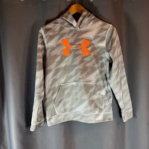 Under Armour Hoodie Pullover Graphic Print Activewear Youth Large YLG - Picture 1 of 4