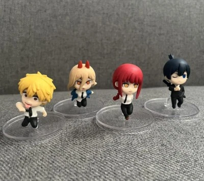 COMPLETE SET! Chainsaw Man Hoppin' Fig Blind Bag Figures Denji Power Aki Makima - Image 1 of 4