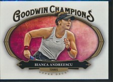 2020 Upper Deck Goodwin Champions Horizontal #77 Bianca Andreescu Tennis