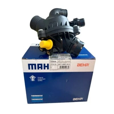 OEM Mahle Engine Coolant Thermostat 11537601158 For BMW E90 335i E92 335xi 3.0 - Image 1 of 4