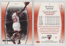 2006-07 Fleer Hot Prospects Red Hot /50 Michael Jordan #8 HOF
