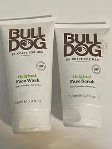 Lote de lavado facial y exfoliante facial original de Bulldog para hombre (1 cada uno) - Imagen 1 de 5