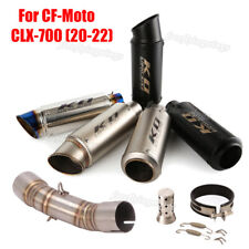 Exhaust Mid Link Pipe For CF-Moto CLX-700 20-22 Slip On Muffler DB Killer Escape