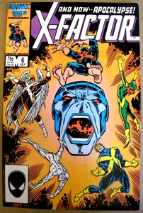 Marvel 1986 X-FACTOR #6 clave 1 aparición Apocalipsis en estado bastante bueno+ GB - Imagen 1 de 5