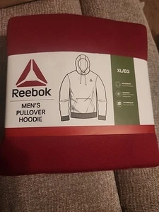 Reebok Herren Delta Logo Hoodie Gr. XL - Rhabarber (rot) - Bild 1 von 6