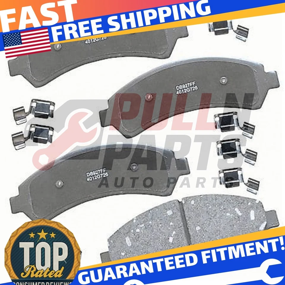 Pastillas de freno de cerámica Carquest GNAD726 - Blazer, S10, Jimmy 97-05 delanteras Foto 1 de 2