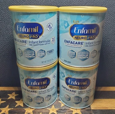 (4) Enfamil NeuroPro ENFACARE Infant Powder Formula | 54.4 oz | EXP 11/01/26 - Image 1 of 4