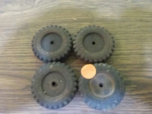 Oldtimer Tonka Ford LKW 4er Set Vollgummireifen zum Ausschlachten - Bild 1 von 9