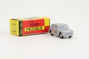 1:90 Schuco Piccolo Austin Mini Metallic Silver 40 Years - Picture 1 of 3