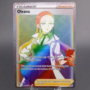 Oleana (Secret) 202/192 Holo Secret Rare SWSH02: Rebel Clash NM - Bild 1 von 2