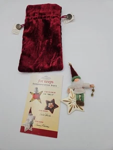 Vtg Hallmark Keepsake Commemorative Star Ornament Signed Tammy L Haddix 2002 - Picture 1 of 7