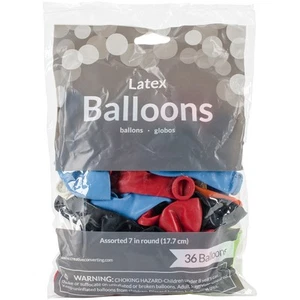 Creative Converting Balloons Round 9" 20/Pkg-Assorted Colors 80020120 - Picture 1 of 1