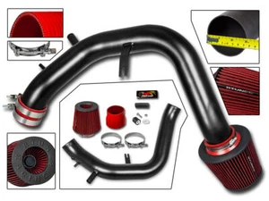 SILICONE MATTE BLACK 3" COLD AIR INTAKE + DRY Filter For Acura 04-08 TSX 2.4L L4 - Bild 1 von 1