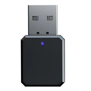 USB Bluetooth 5.1 Music Stereo Wireless Audio Receiver Adapter Home Car PC AUX - Picture 1 of 10